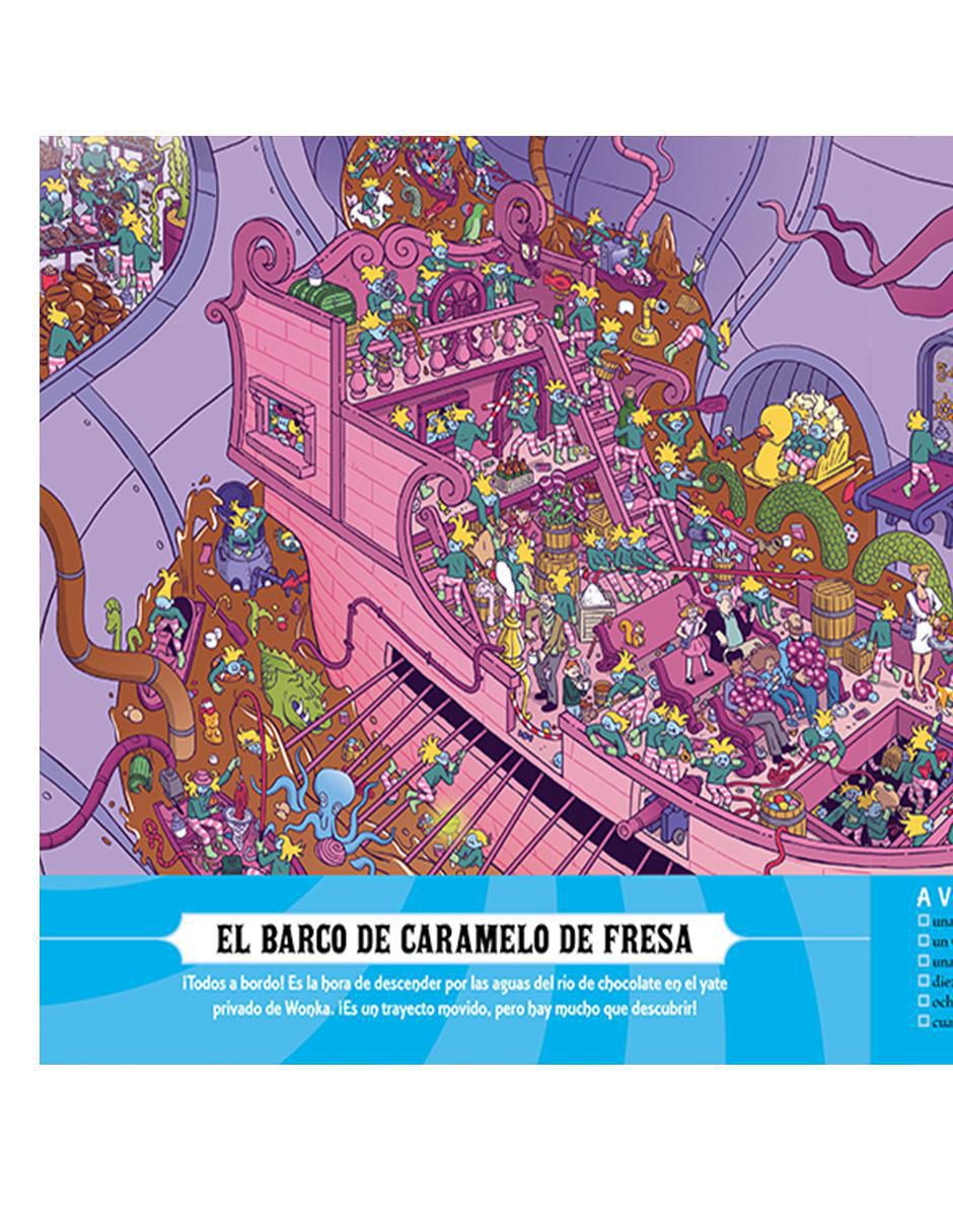 Libro ¿Dónde Está Wonka? De Roald Dahl