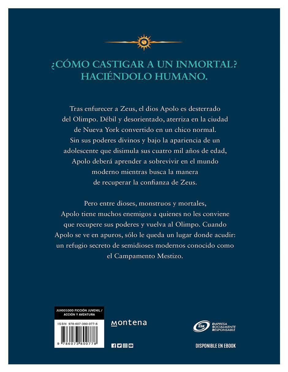 Libro El Oráculo Oculto (Las Pruebas De Apolo 1) De Rick Riordan