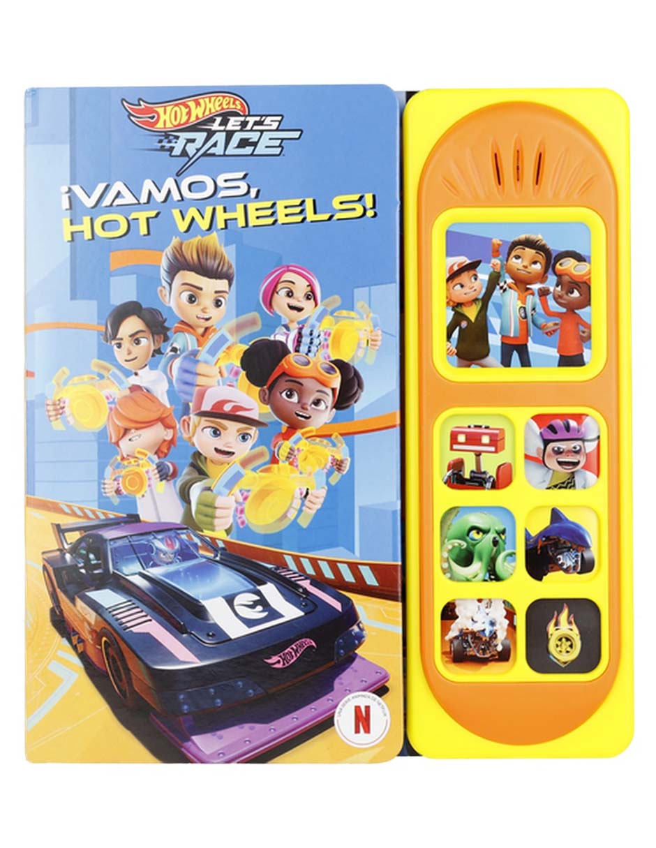 Libro Hot Wheels Let's Race ¡Vamos Hot Wheels! de Pi Kids 1