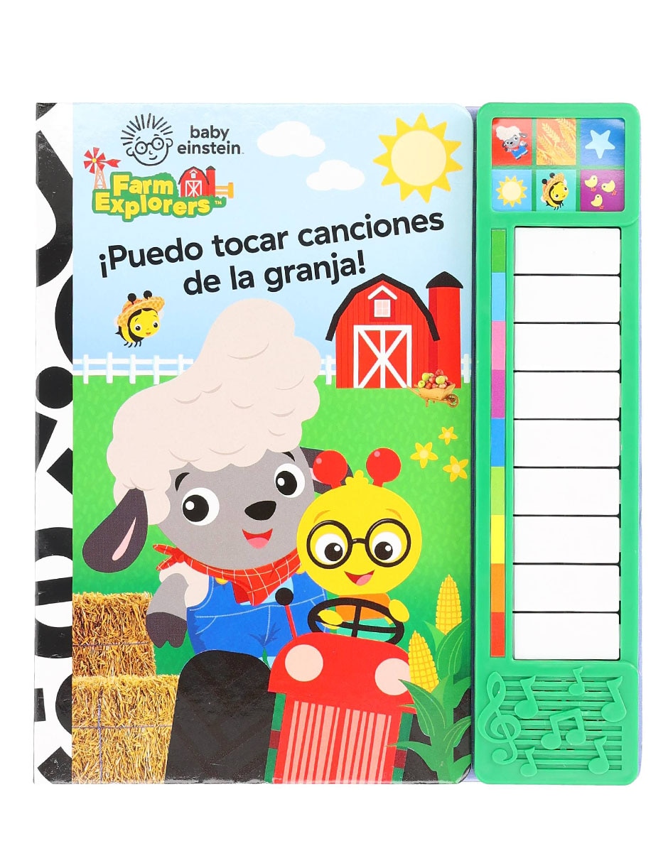 Libro Baby Einstein ¡Puedo tocar canciones de la granja! de Pi Kids