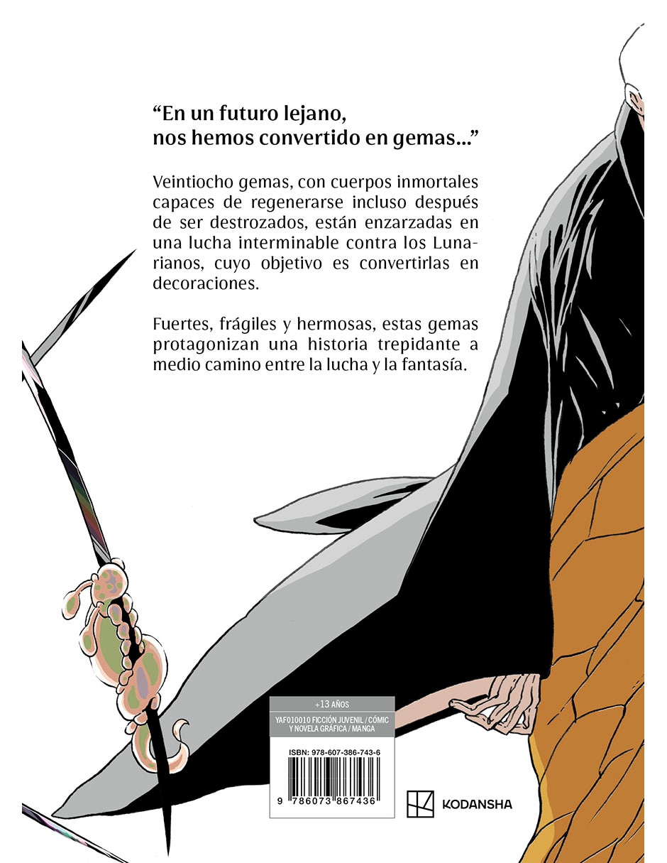 Manga la tierra de las gemas 1
