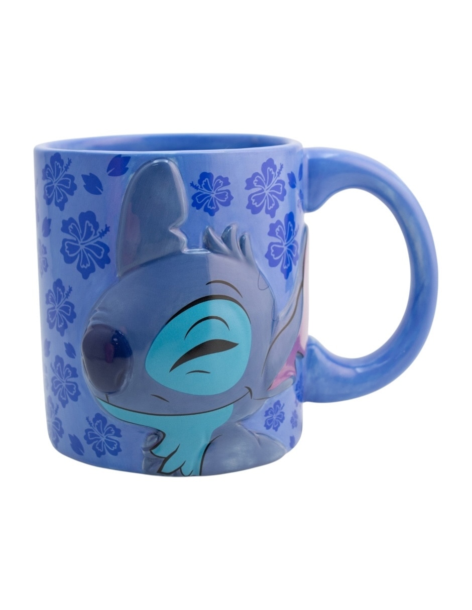 Set de tazas de colección disney stitch y ángel 5
