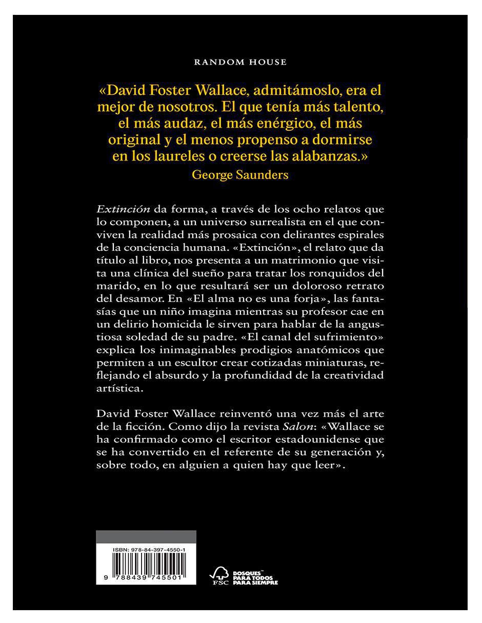 Libro Extinción de Random House/Beascoa 2