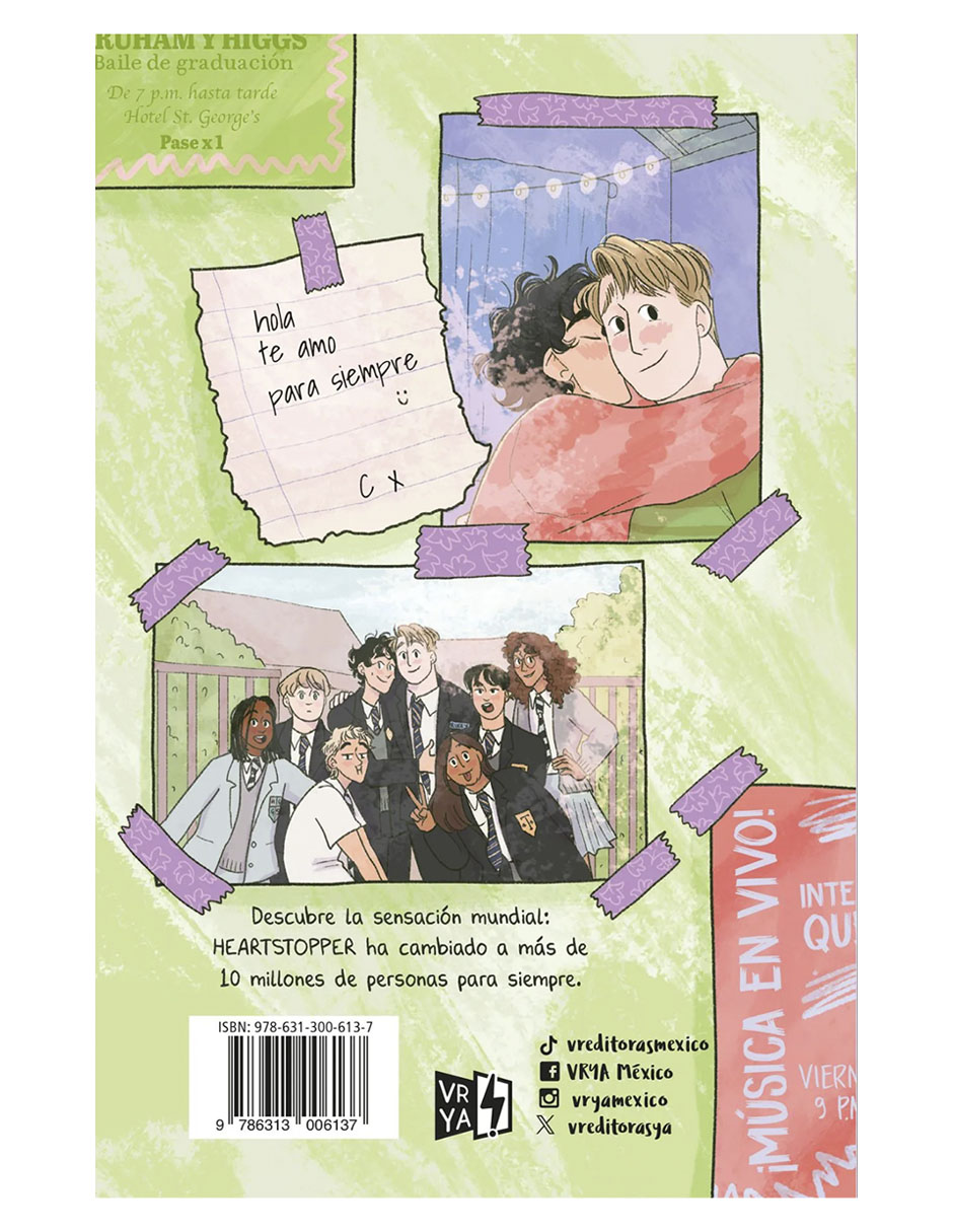 Libro heartstopper 6 de alice oseman