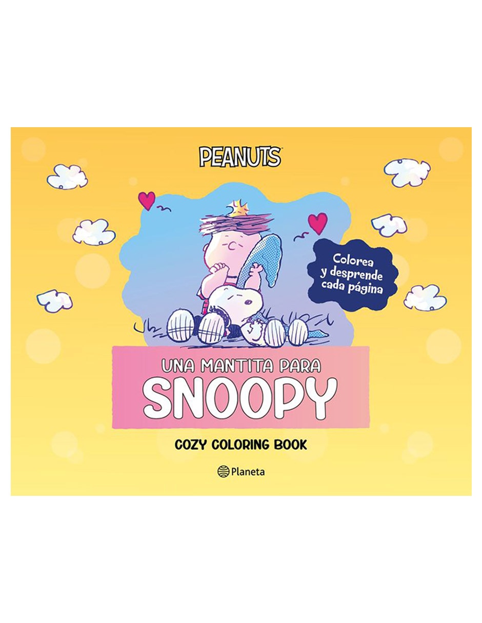 Libro Peanuts una mantita para snoopy cozy coloring bo de Charles M Schulz