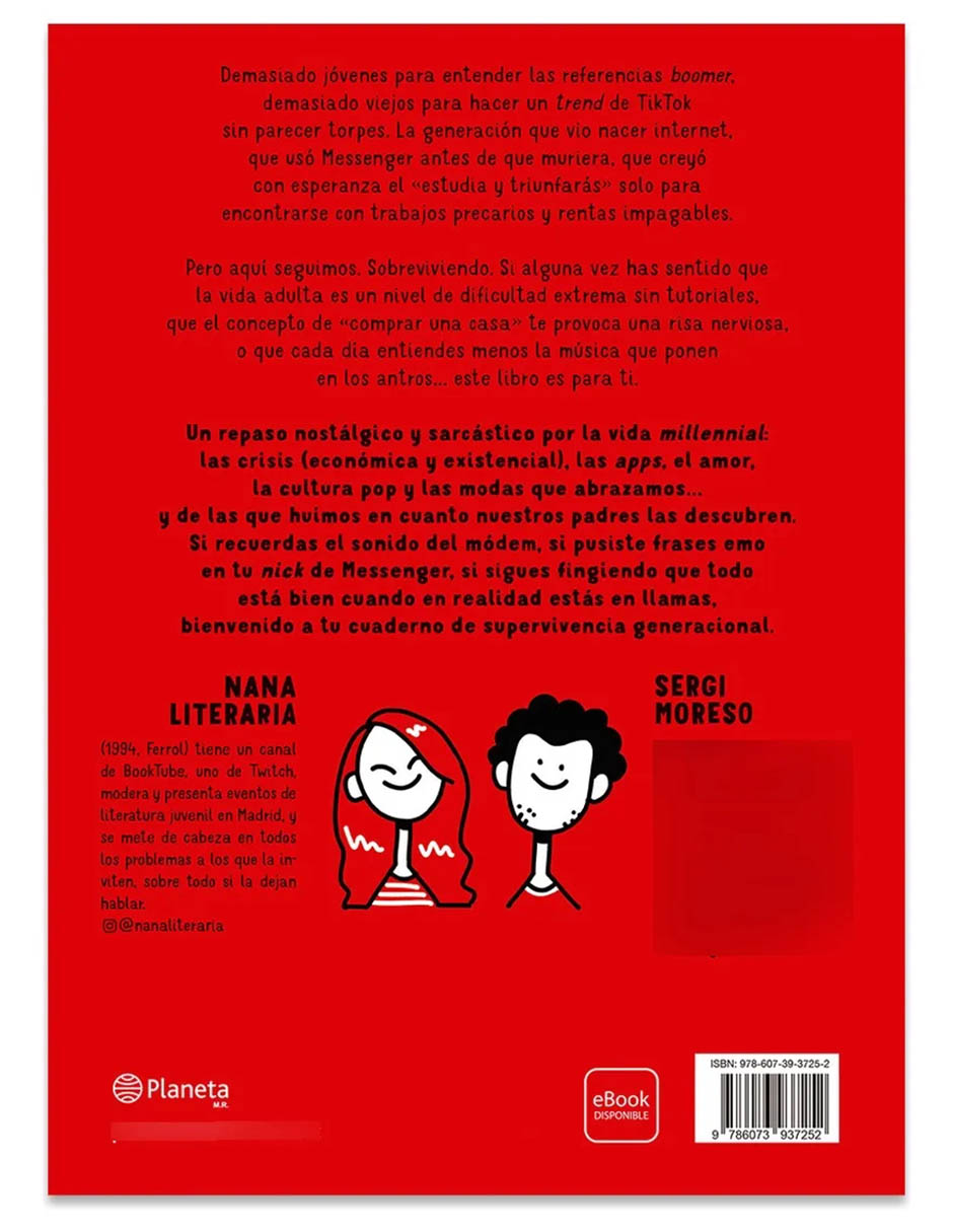 Libro Super cuaderno millennial de Sergi Moreso