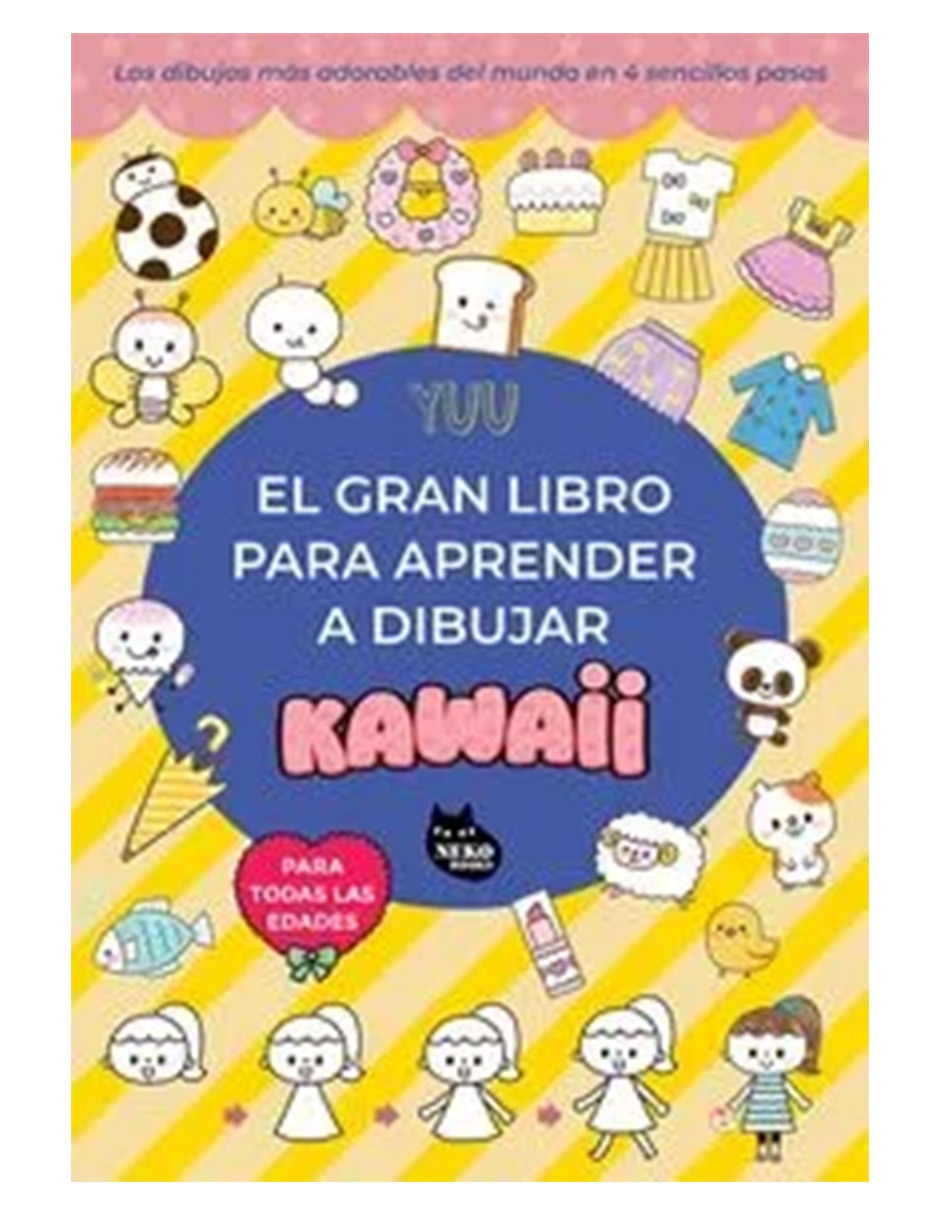 Libro El gran libro para aprender a dibujar kawaii de Yuu