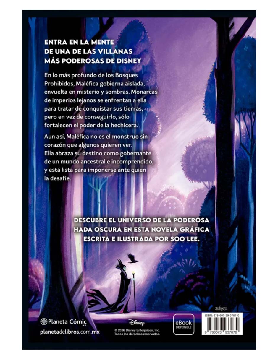 Libro Villanos Malefica Novela Gráfica de Disney
