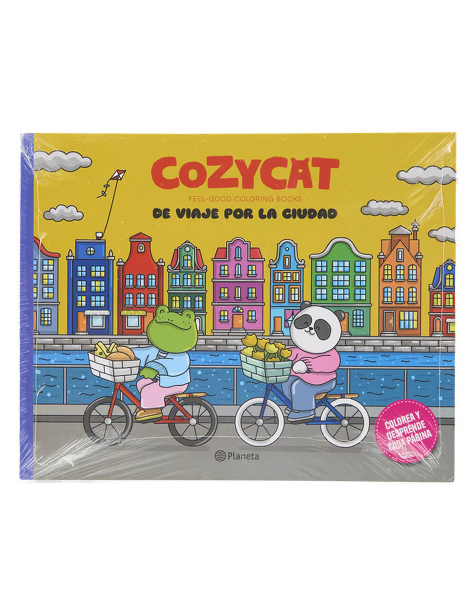 Libro Cozy cat 7 de viaje por la ciudad de Estudio Pe Sac