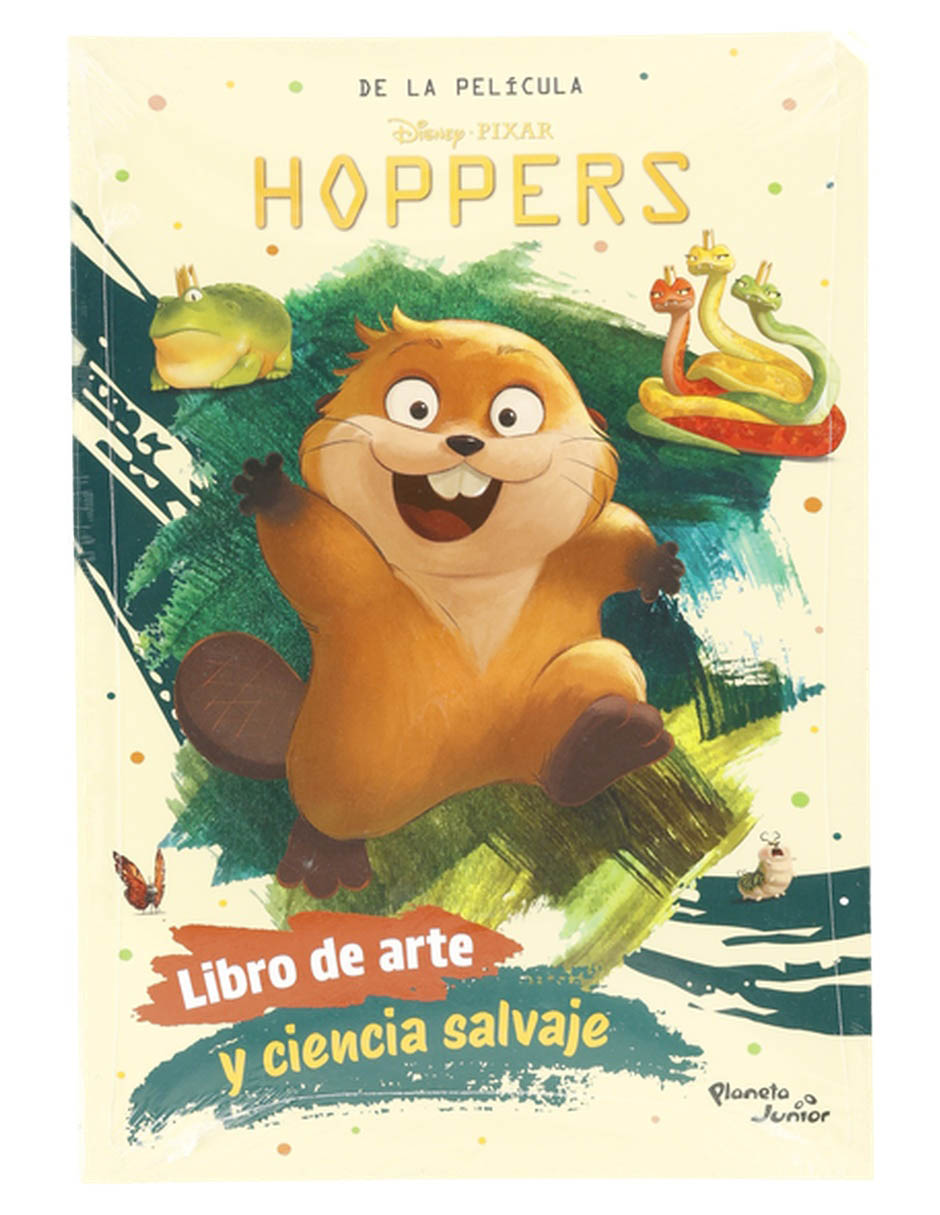 Libro HOPPERS LIBRO DE ARTE Y CIENCIA SALVAJE de DISNEY