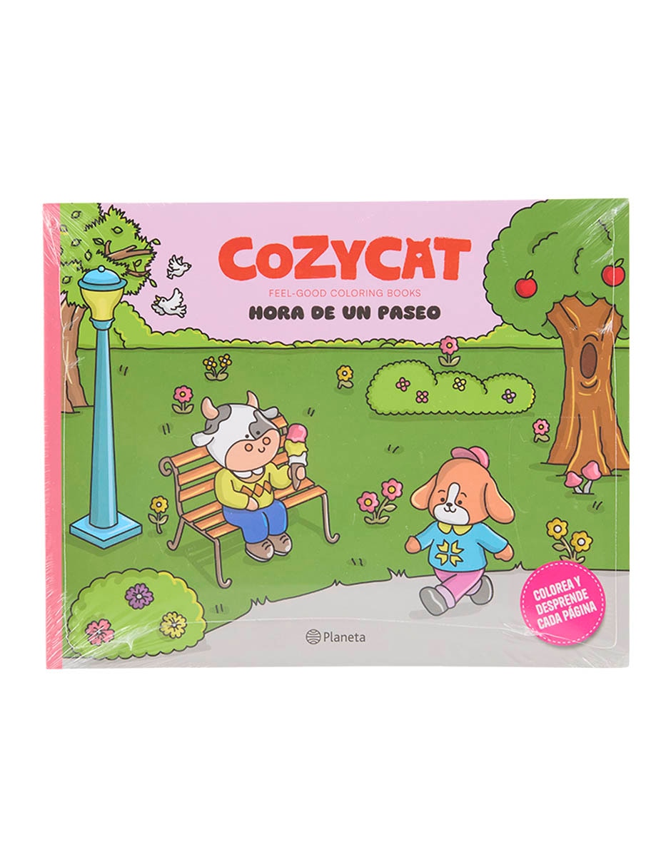 Libro Cozy cat 8 hora de un paseo de Estudio Pe Sac