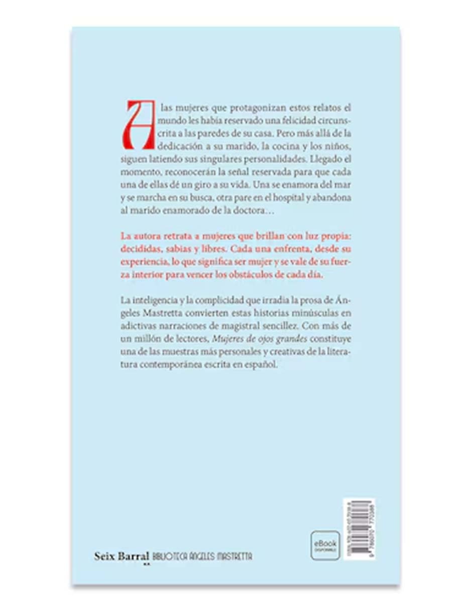Libro Mujeres De Ojos Grandes de Angeles Mastretta