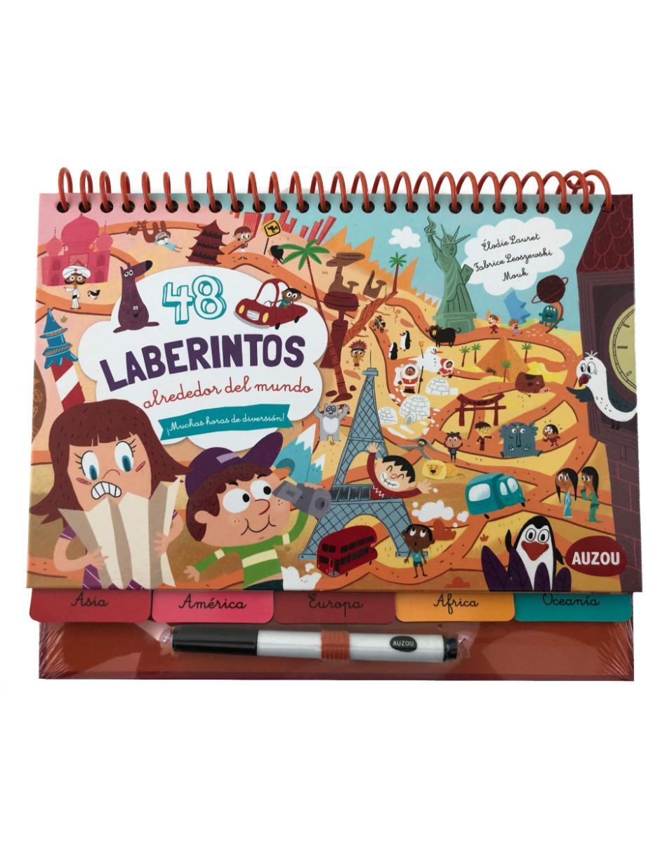 Libro 48 laberintos en todo el mundo de Leoszewski Fabrice