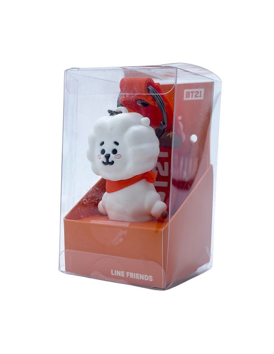 Llavero bt21 bts de plástico y metal