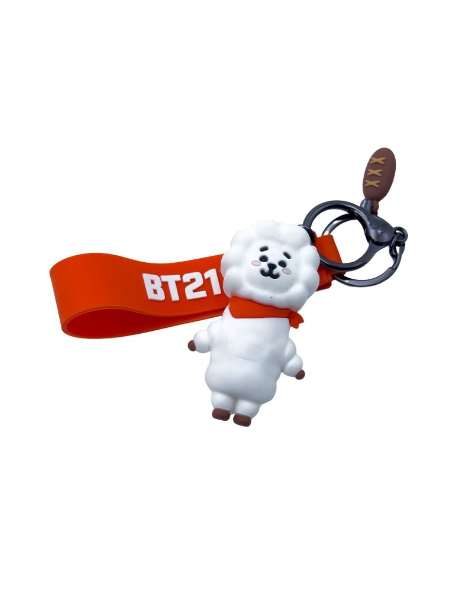 Llavero bt21 bts de plástico y metal