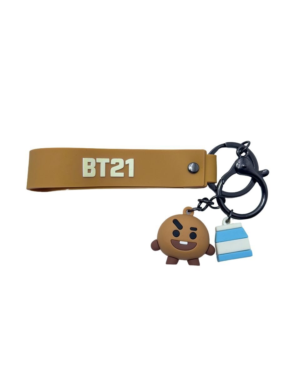 Llavero Bt21 Bts De Plástico Y Metal