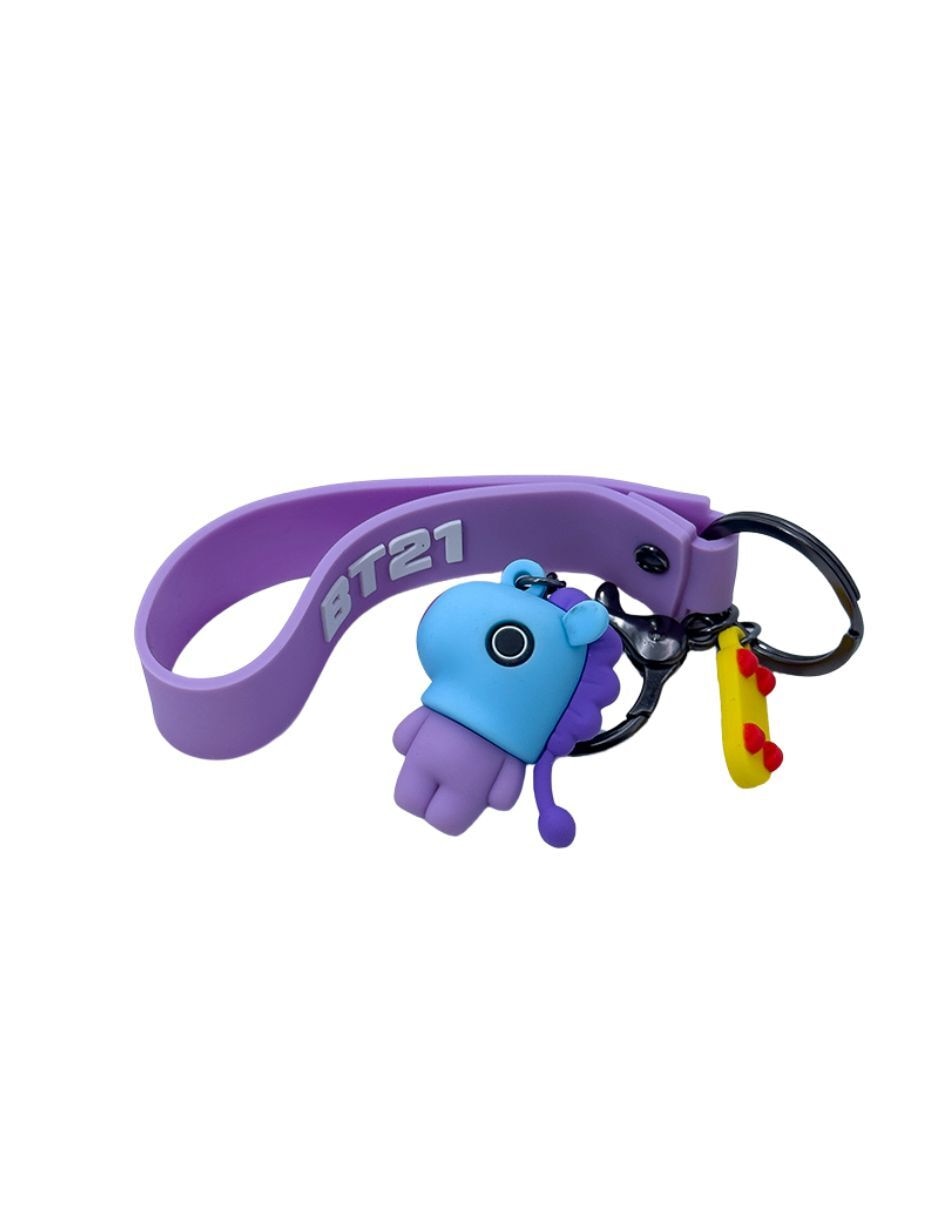 Llavero Bt21 Bts De Plástico Y Metal