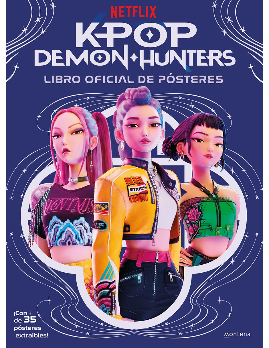 Libro Kpop demon hunters: libro oficial de posteres de Kpop Demon Hunters