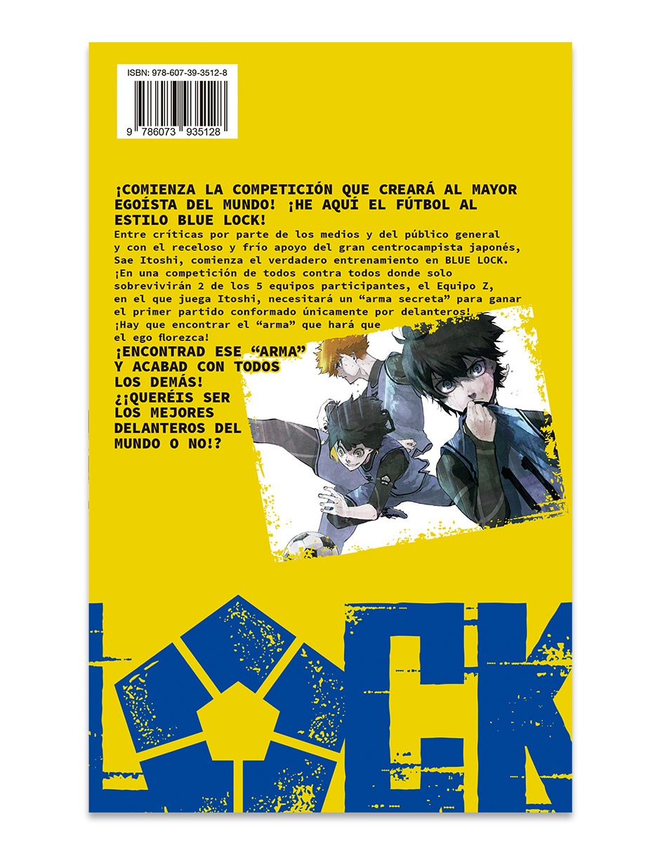 Manga Blue Lock Nº 02