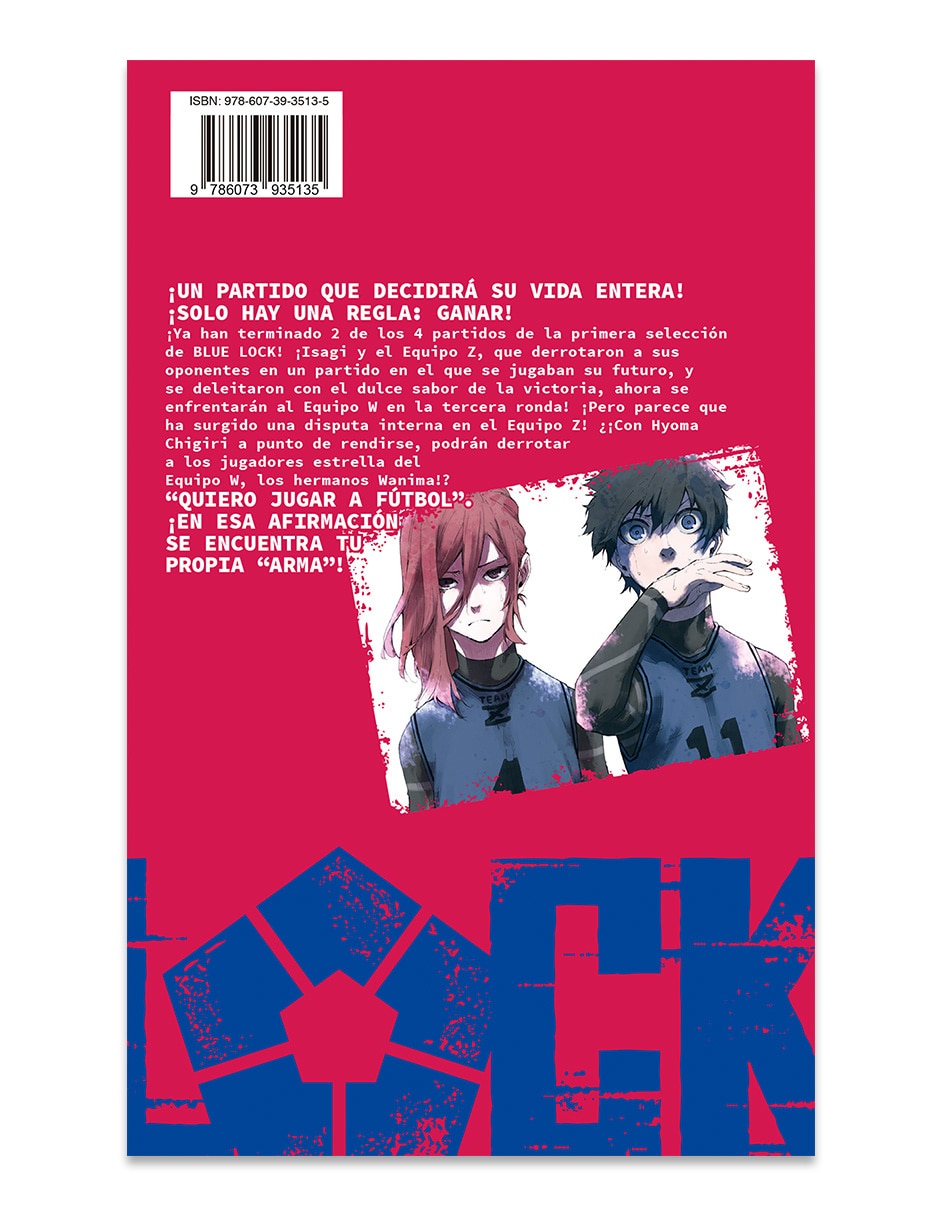 Manga Blue Lock Nº 03