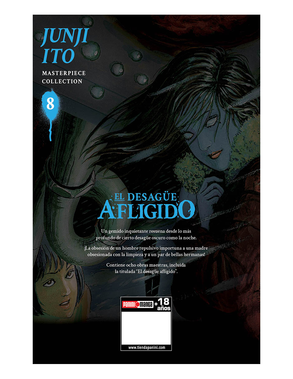 Manga Junji Ito Masterpiece Collection 8: El Desagüe Afligido