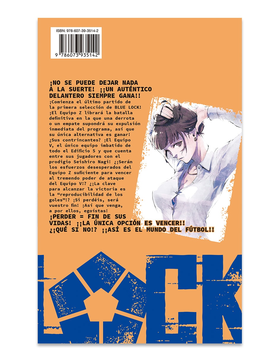 Manga Blue Lock Nº 04