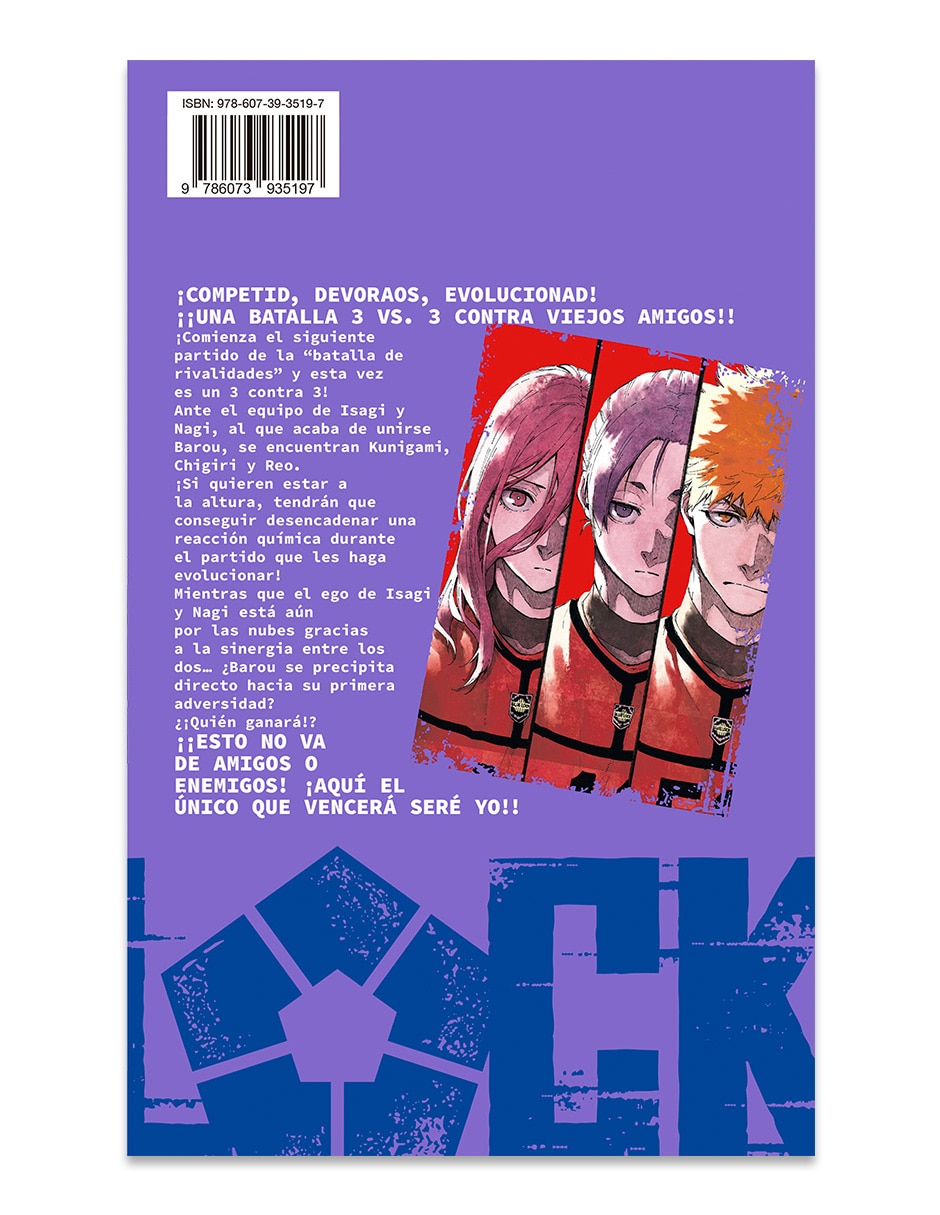 Manga Blue Lock Nº 08