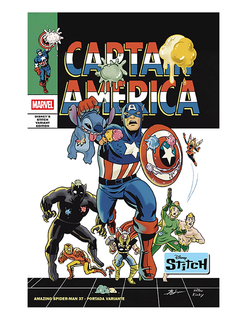 Cómic Amazing Spider-Man 37 Variante Stitch Ben Su
