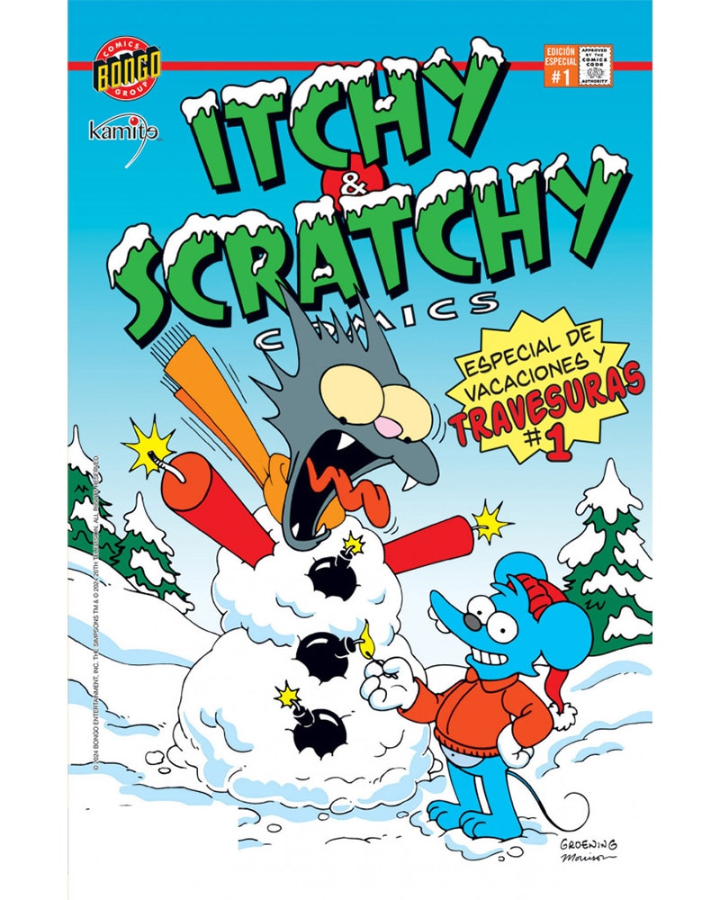 Libro Itchy & Scratchy Especial de Vacaciones y Travesuras 1 de Stephanie Gladden 1