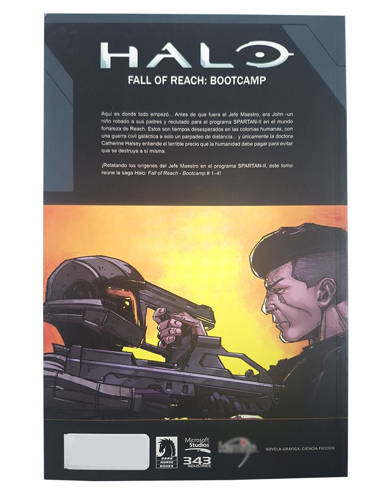 Libro Halo Fall Of Reach Bootcamp de Brian Reed
