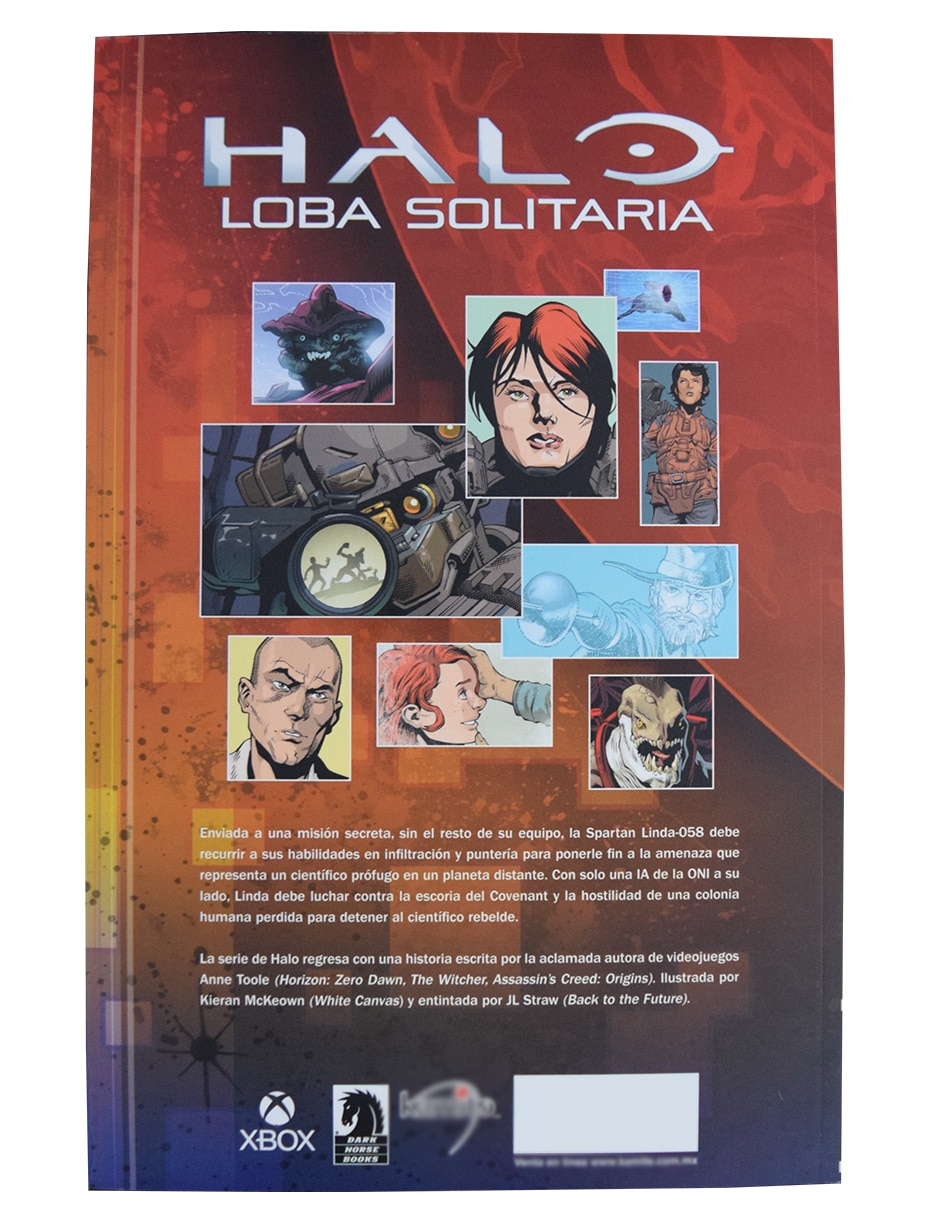 Libro Halo Loba Solitaria de Anne Toole