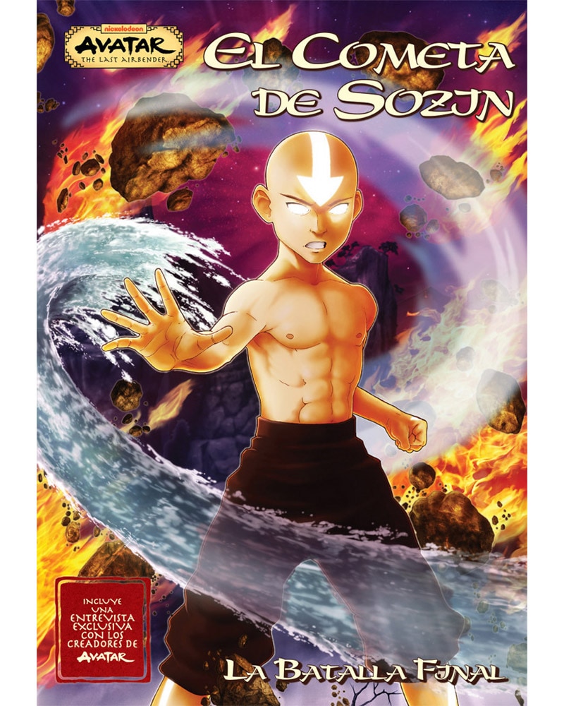Libro Avatar el cometa de sozin único de David Bergantino 1
