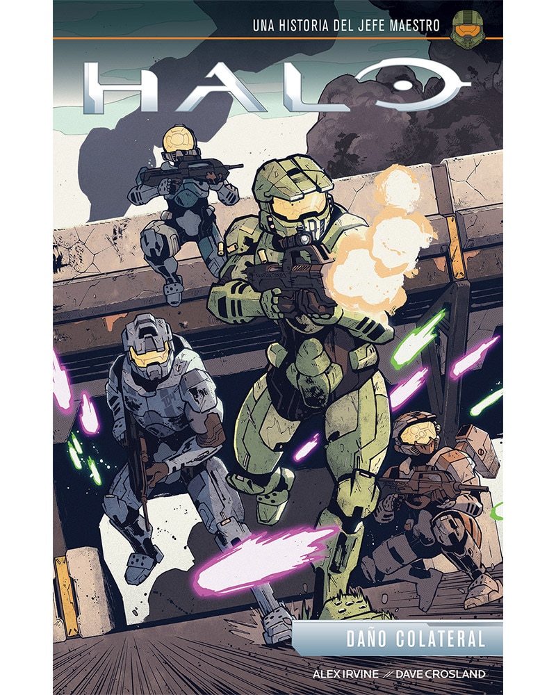 Libro Halo Daño Colateral de Alex Irvine 1