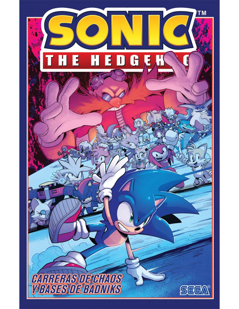Libro Sonic The Hedgehog Carrera de Chaos y Bases de Badniks 9 de Evan Stanley 1