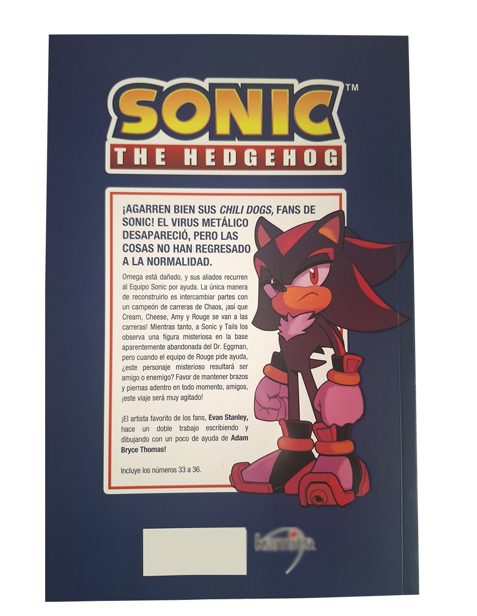Libro Sonic The Hedgehog Carrera de Chaos y Bases de Badniks 9 de Evan Stanley