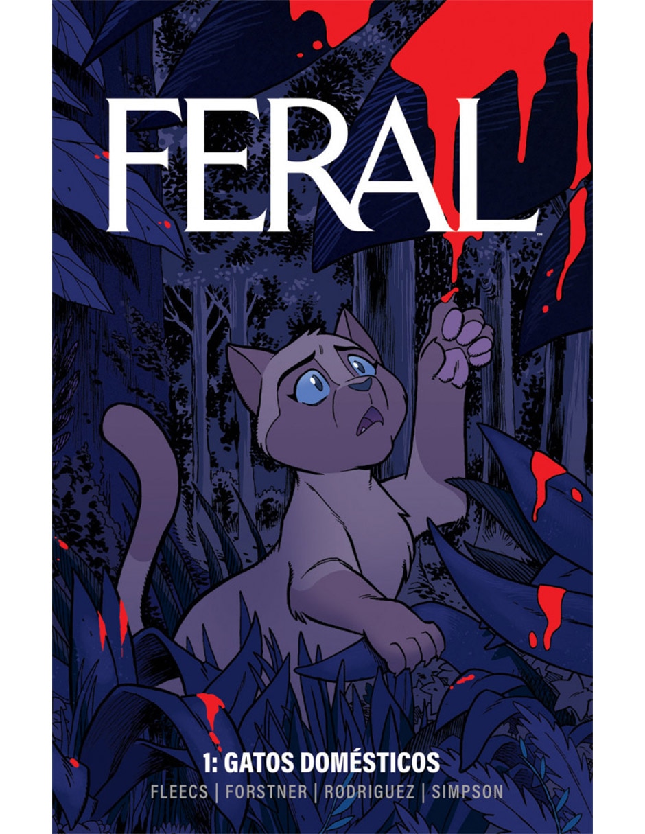 Libro Feral 1 Gatos Domésticos de Tony Fleecs 1