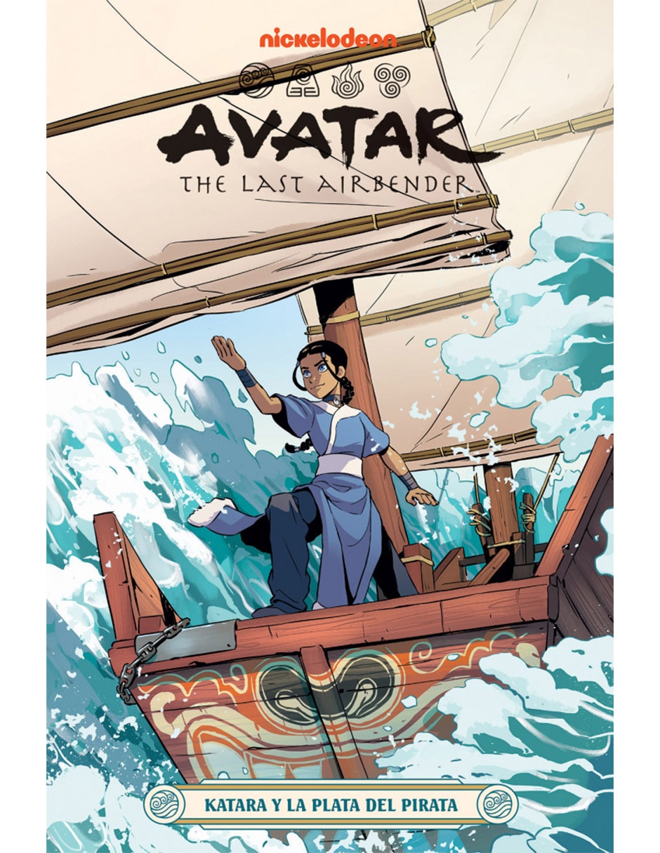 Libro Avatar the last airbender katara y la plata del pirata de Faith Erin Hicks 1