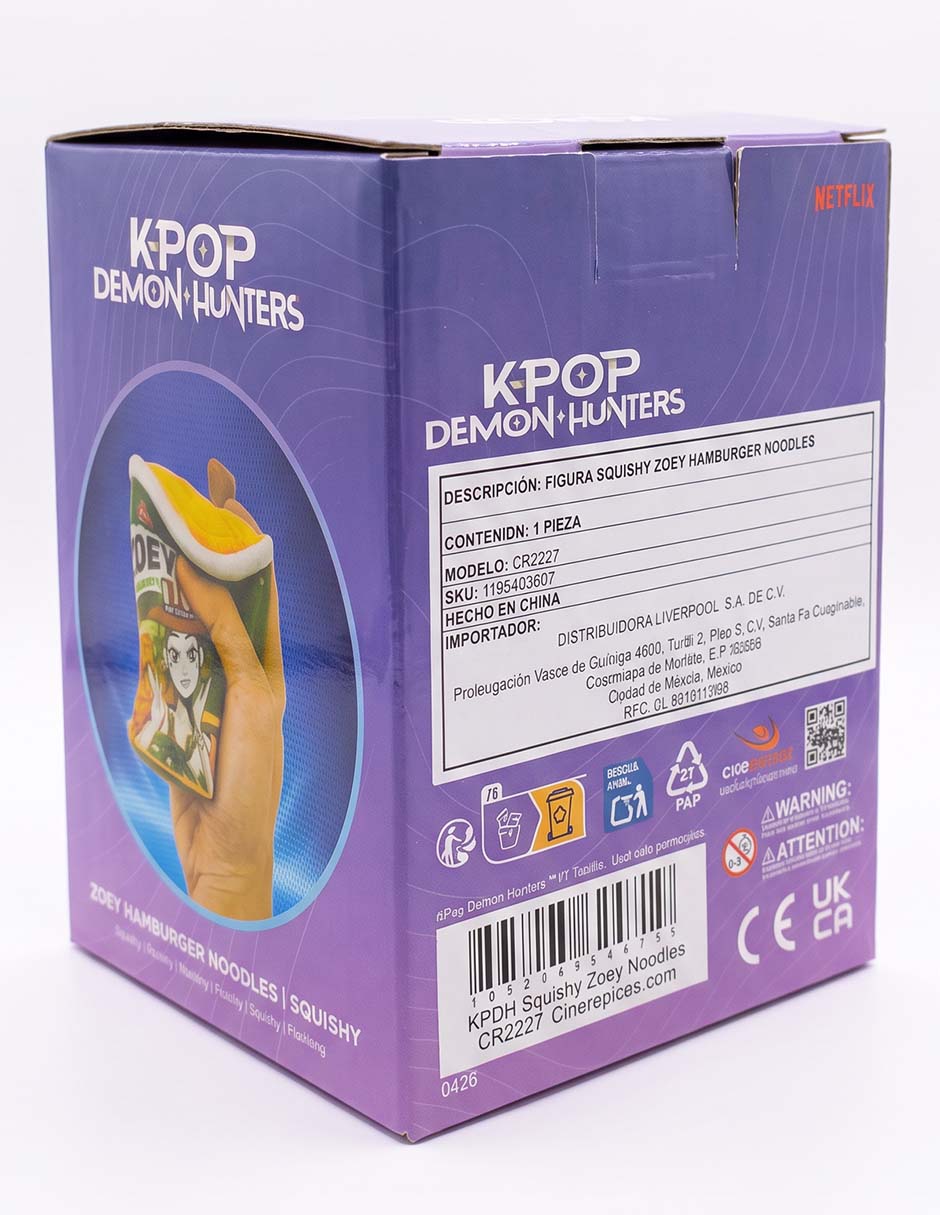 Squishy de K-Pop Demon Hunters Zoey 3