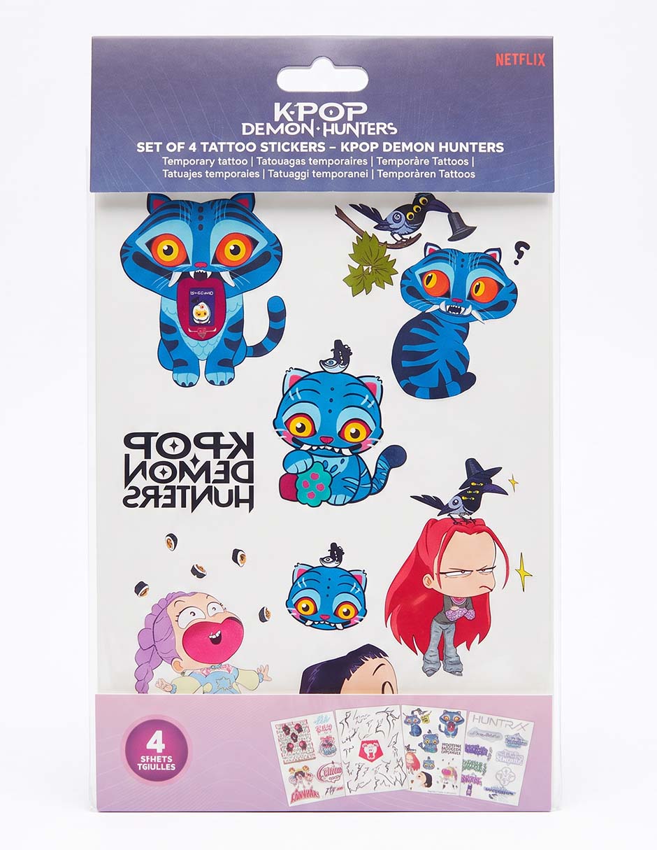 Set de pegatinas antideslizantes K-Pop Demon Hunters