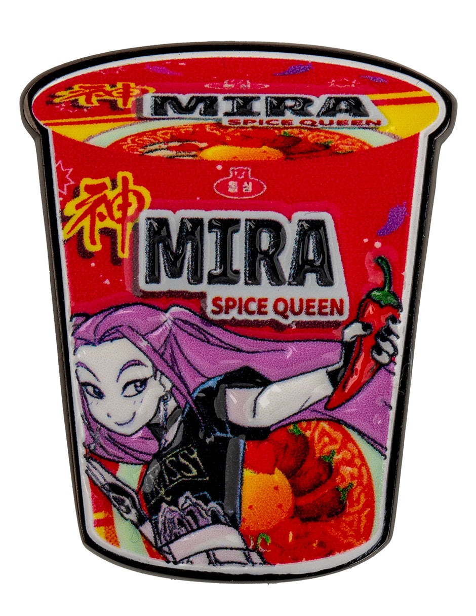 Pin de metal Mira