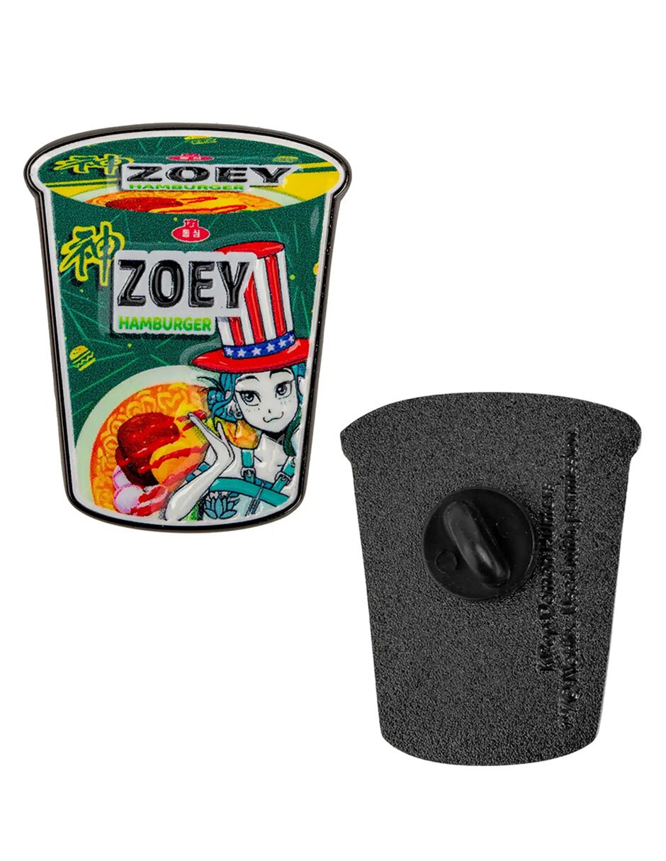 Pin de metal Zoey 3