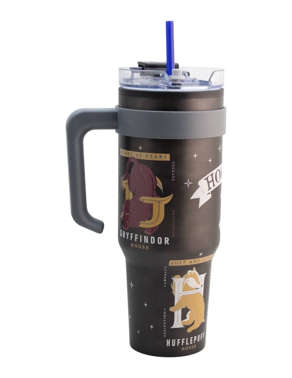 Termo de acero inoxidable Harry Potter con tapa rosca 1.2 L 2