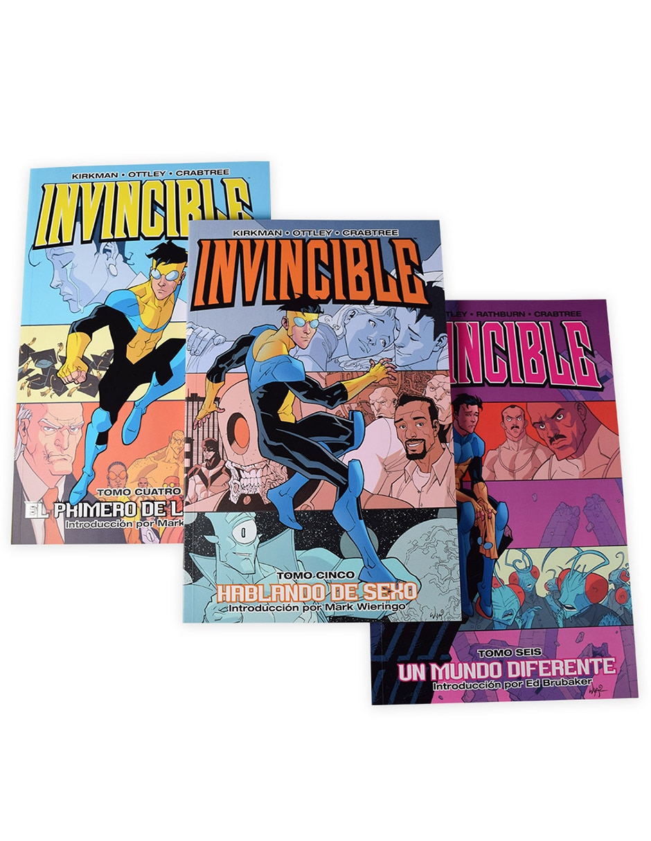 Libro Paq. Invincible 4 A 6 de Robert Kirkman