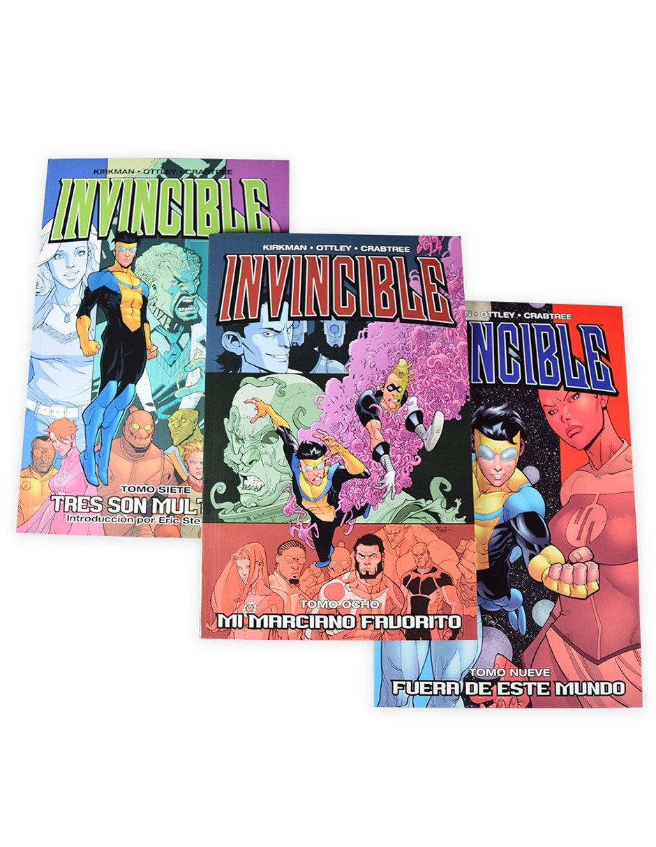 Libro Paq. Invincible 7 A 9 de Robert Kirkman 1