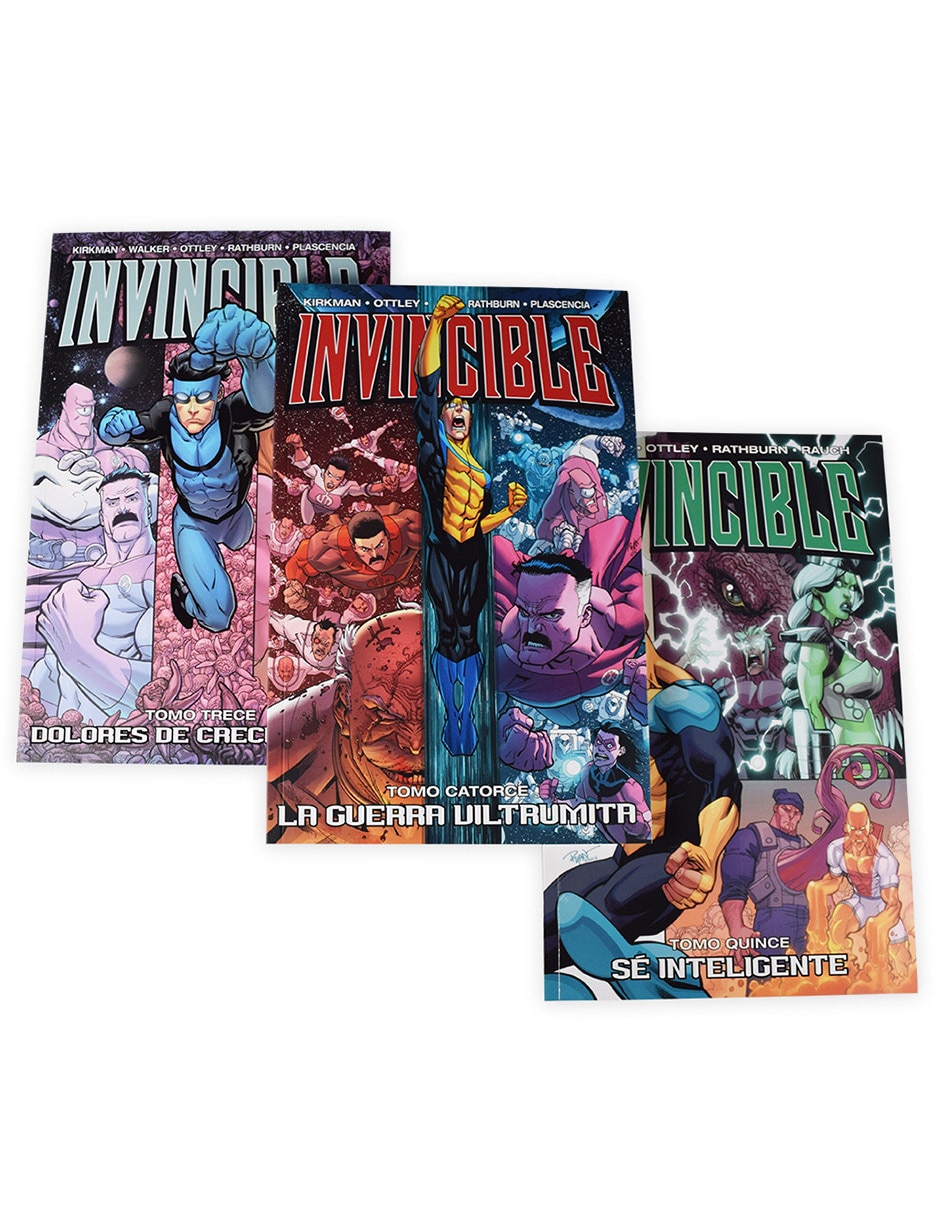Libro Paq. Invincible 13 A 15A de Robert Kirkman