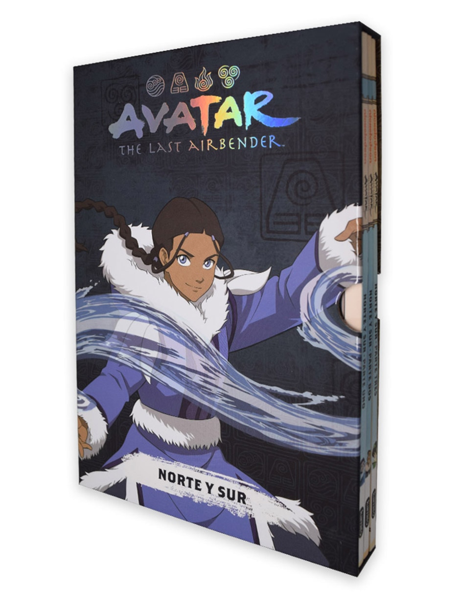 Libro Caja Avatar Norte y Sur de Gene Luen Yang, Michael Dante Dimartino, Bryan Konietzko 1