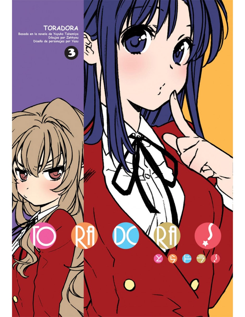 Libro Toradora 3 de Yuyuko Takemiya 1