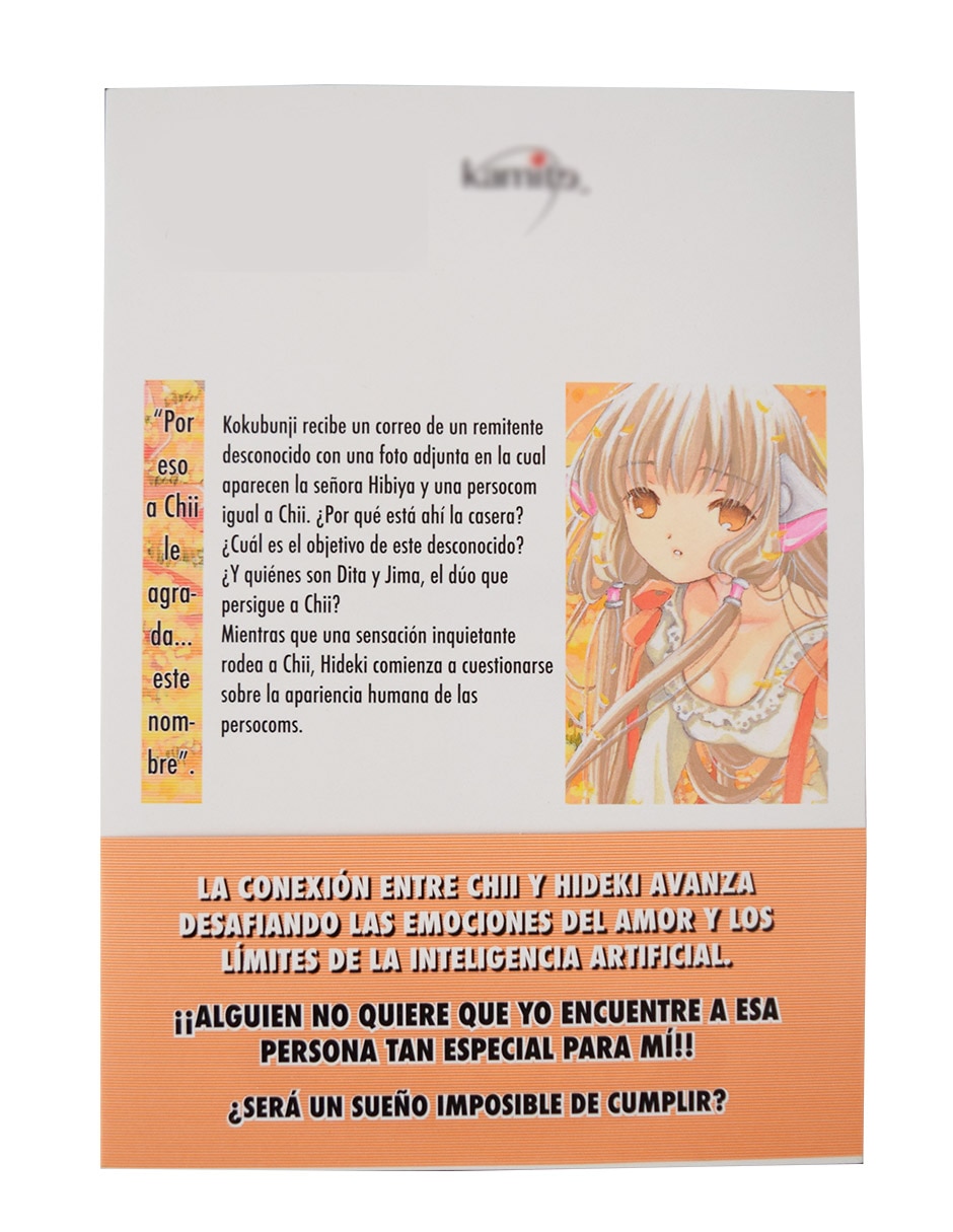 Libro Chobits 4 de Clamp