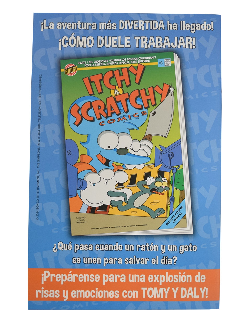 Libro Itchy And Scratchy 2 de Dan Castellaneta Y Deb Lacusta Libro Itchy And Scratchy 2 de Dan Castellaneta Y Deb Lacusta
