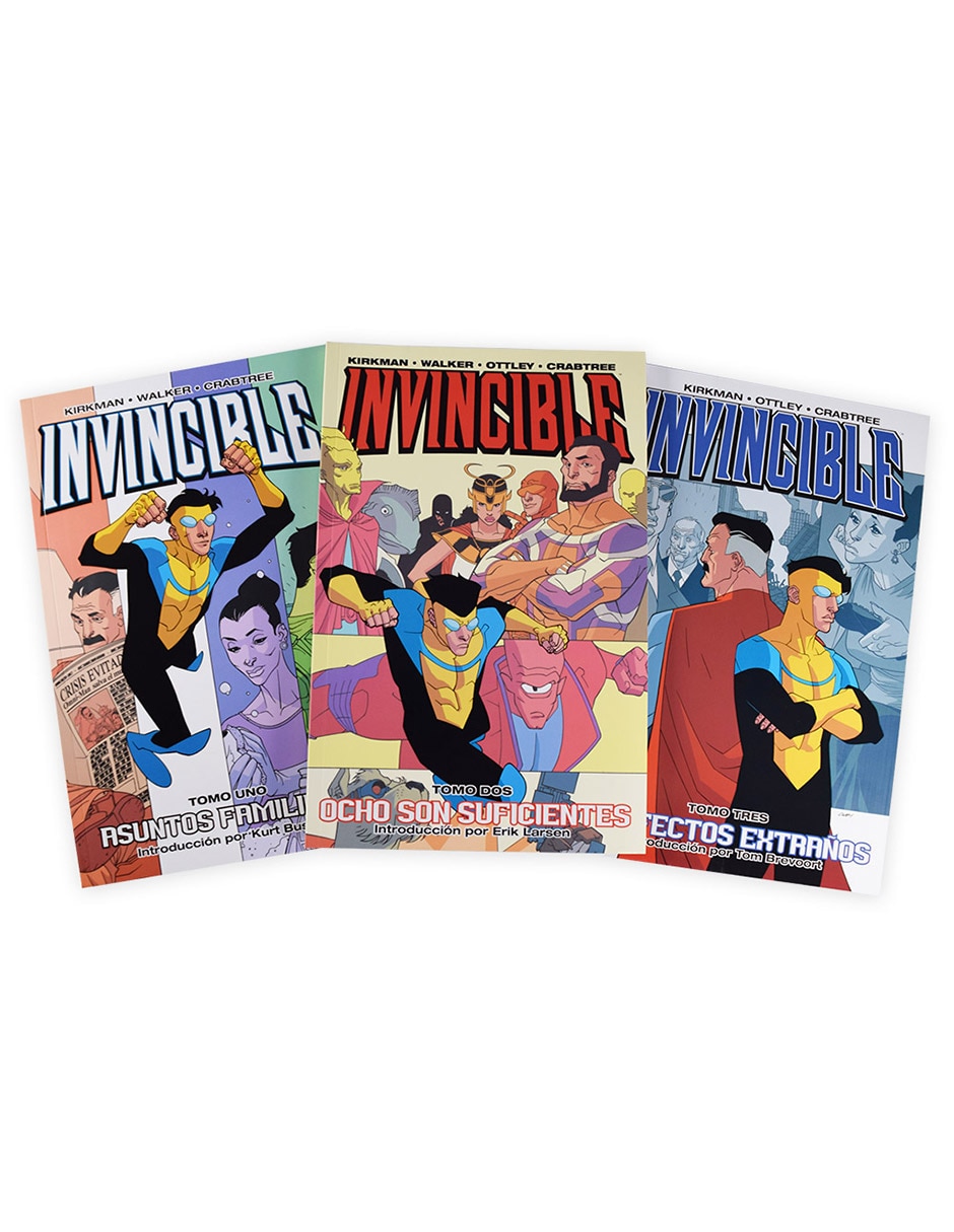 Libro Paq. Invincible 1 A 3 de Robert Kirkman 1